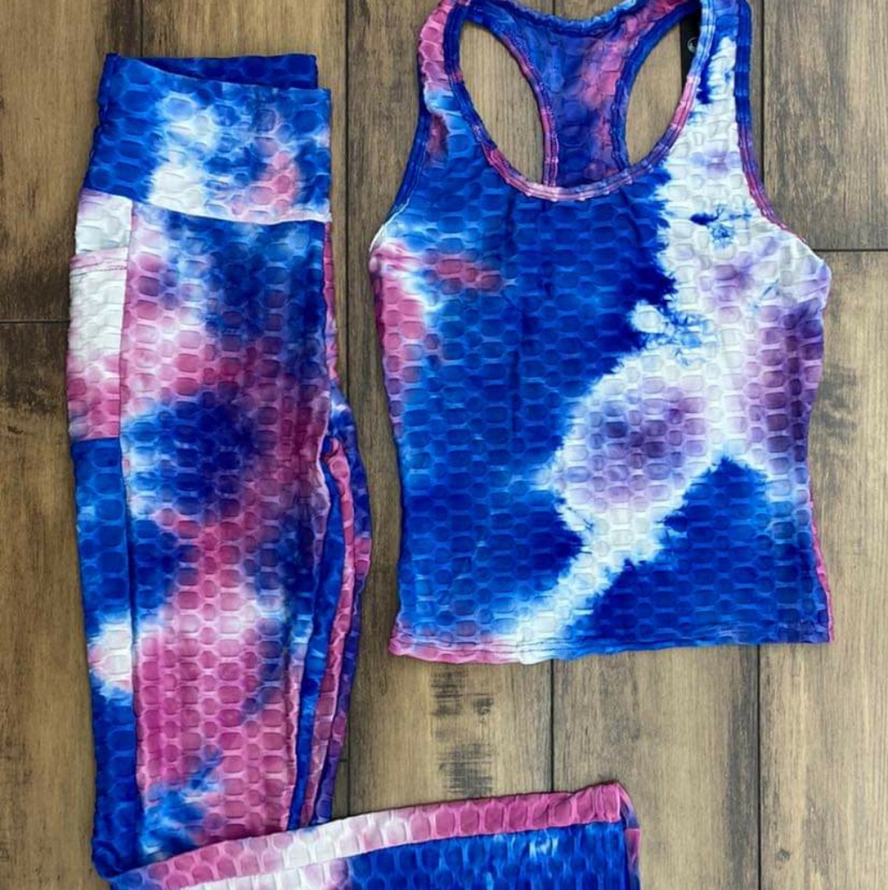 Two Piece Tie-Dye Set